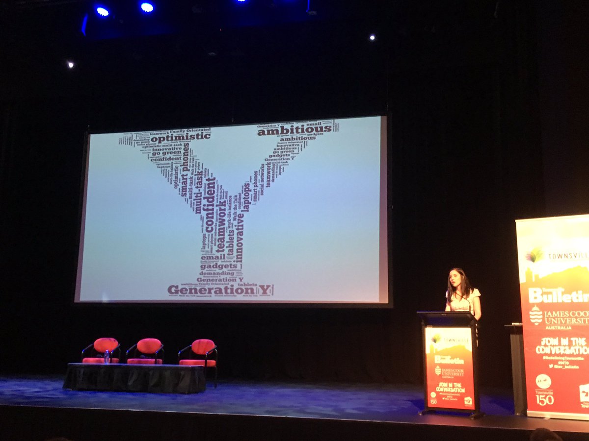 Mel_Sinopoli_'s tweet photo. Great to speak at Redefining TSV &amp; hear what the future holds @tsv_bulletin @jcu @BernardSalt @JoshFrydenberg https://t.co/bf8qnfuap3