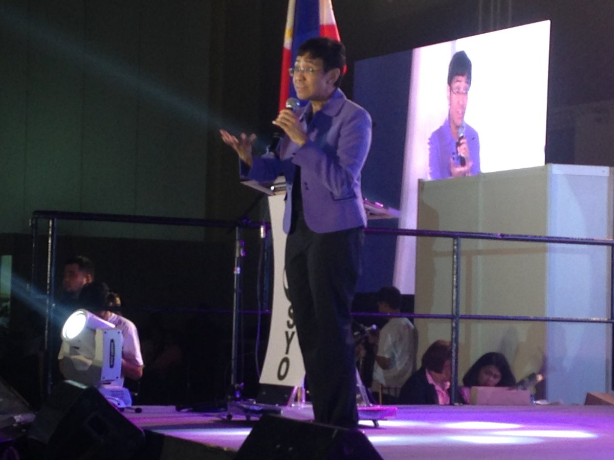 letsgonegosyo's tweet photo. [NOW] @rapplerdotcom CEO &amp; Executive Editor @maria_ressa in today's #GoNegosyo Filipina Entrep Summit. #FES8 https://t.co/RDN4AQ0HDn