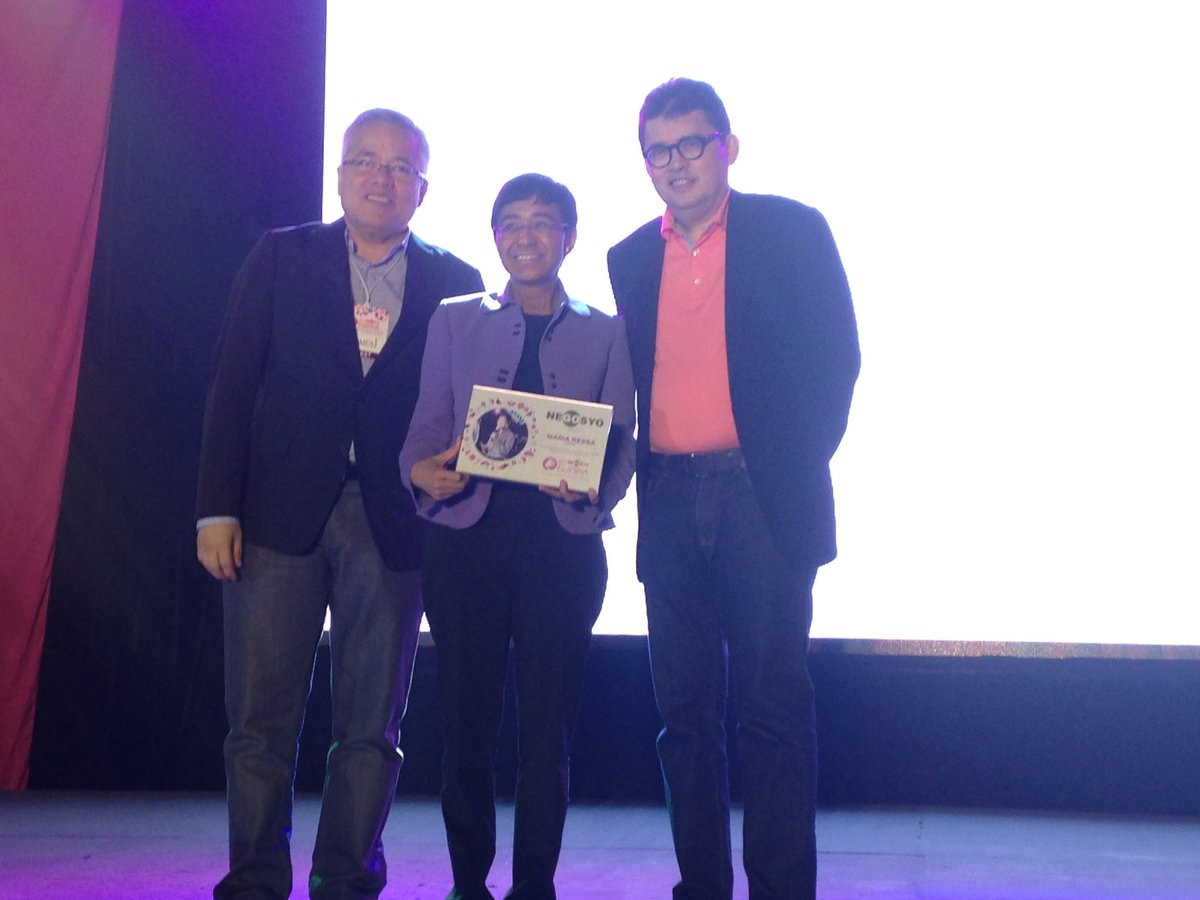 letsgonegosyo's tweet photo. [NOW] @rapplerdotcom CEO &amp; Executive Editor @maria_ressa in today's #GoNegosyo Filipina Entrep Summit. #FES8 https://t.co/RDN4AQ0HDn