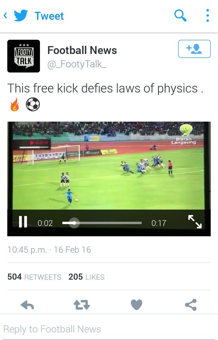 Caarra23's tweet photo. Follow @_FootyTalk_ if you like football

Interesting &amp; funny gifs, vines, facts &amp; more. Definitely worth a follow 👌 https://t.co/K8qWNwv3BD