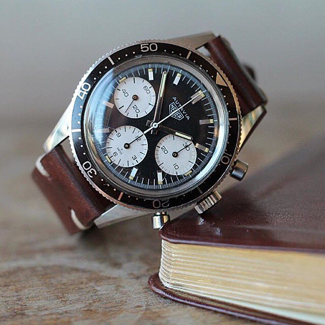 Calibre11's tweet photo. Heuer Autavia Valjoux 72 by @bazamu #vintage #vintageheuer #heuer #heuerautavia #autavia #valjoux72 #tagheuer https://t.co/YUCFZVnO49