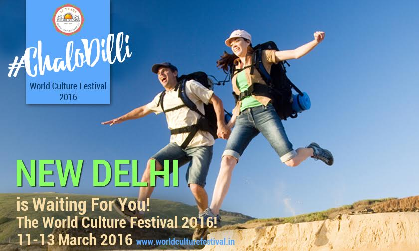 ArtofLiving's tweet photo. #ChaloDilli - Take a leap of faith towards change! #WorldCultureFestival - Beginning of a new revolution of Change! https://t.co/JxAoAkfK8w