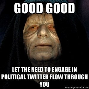 AlexDoehrer's tweet photo. American #Politics through a #StarWars lens... #OB1 #DarthVader #Jarjarbinks #Election2016 https://t.co/iQq1AcrO09