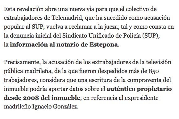 salvemostelema's tweet photo. Ático de Ignacio González se compró en una notaría diferente a la declarada por testaferro https://t.co/Vt1qxU1CLd https://t.co/rD2RG9h3qj