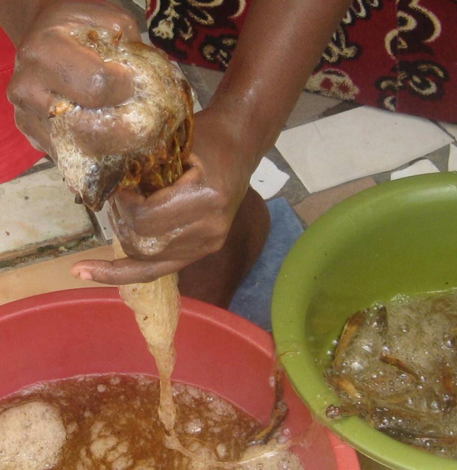 ngatcharius's tweet photo. Depuis qu'on m'a dit que l'un des condiments du #Nkui soigne l'hépatite j'en mange avec encore + d'appétit #Miam https://t.co/i9SxyExv0w