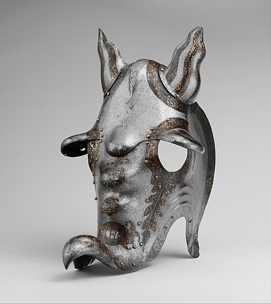 maximaxoo's tweet photo. #History: #Shaffron (horse's head defense) of Henry II of France when Dauphin
https://t.co/4HoX1FoOTW via @MetMuseum https://t.co/23Pd3KJtqm
