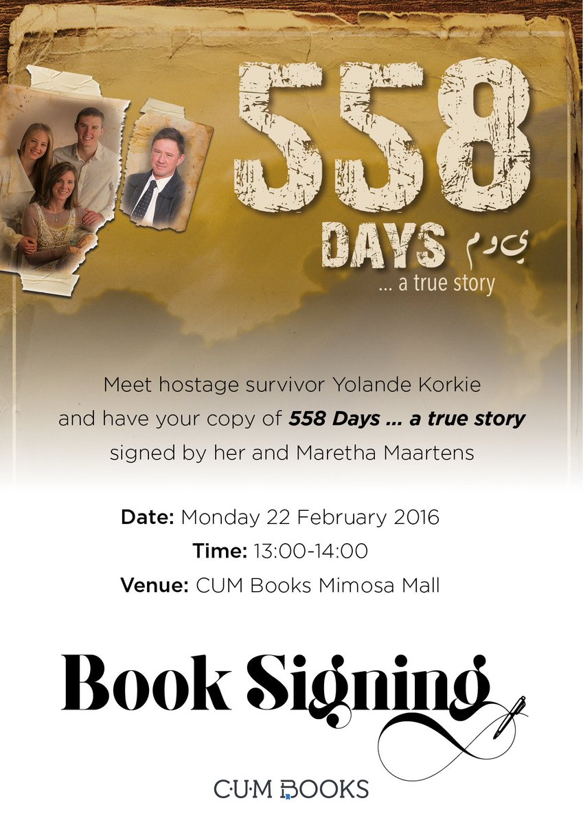 Meet Yolande Korkie <a href="/CUMBooks/">CUM Books</a> in Bloemfontein