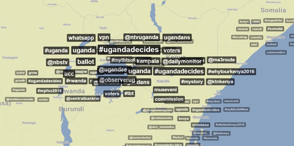 BBCAfrica's tweet photo. Ugandans mock attempts to censor online activity on election day https://t.co/NrlHp5CV5T #UgandaDecides https://t.co/YEpBP8QPKQ