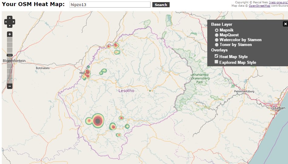 CiaranStaunton's tweet photo. Where has @HIPZO2 mapped his #MapLesotho using @hotosm and #opentreetmap https://t.co/17ecvhyhvZ
