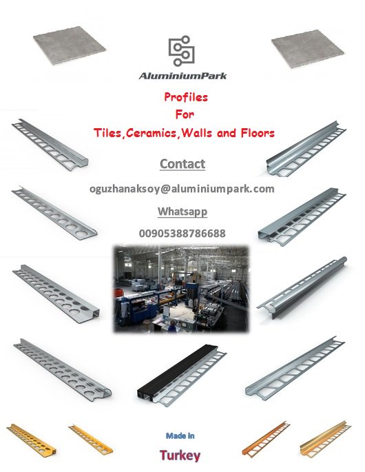 #unicera2016 #unicera Our company is close to expo (10minutes by car)
Profiles for Tiles and Ceramic Contact us Now