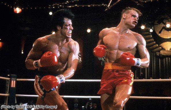 CoinWuTang's tweet photo. Stallone pasó nueve días en el hospital después Lundgren lo golpeó de verdad durante el rodaje de Rocky IV. https://t.co/bcxyRy2Zk6