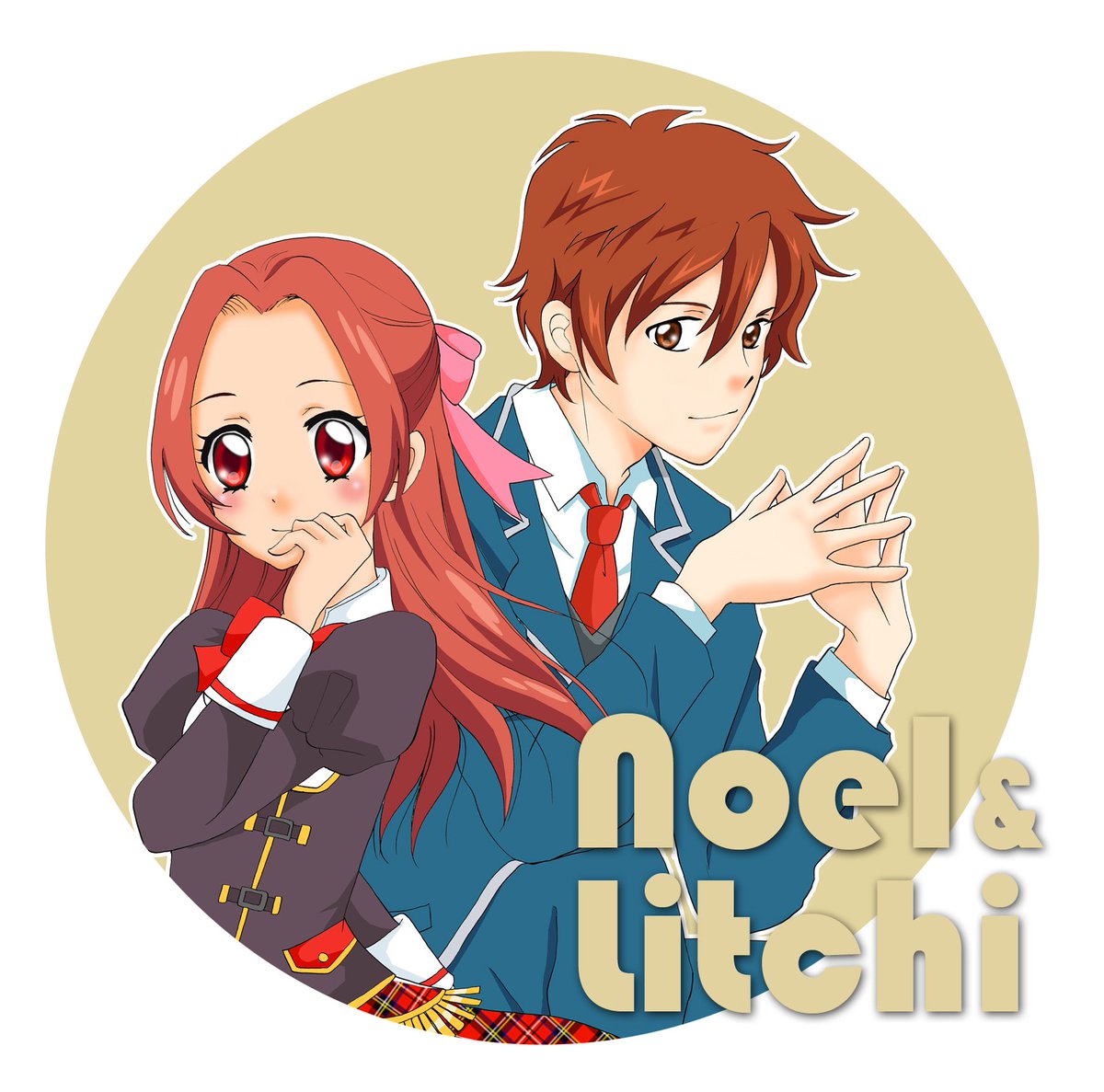 さうす A Twitter 今日のアイカツ 見て 過去絵合成してみた ー ﾆﾔﾘ ノエルちゃんにドリアカ制服着せたイラスト こんなところで役立つとは 笑 らいちは相変わらずニセモノっぽいね アイカツ T Co Mt0jjm9tct