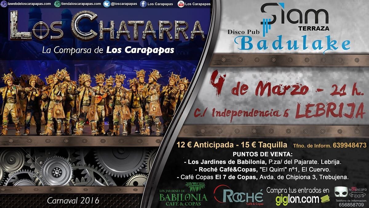OTIUM5's tweet photo. COMPARSA LOS CHATARRA https://t.co/2Ws99o6TPZ
