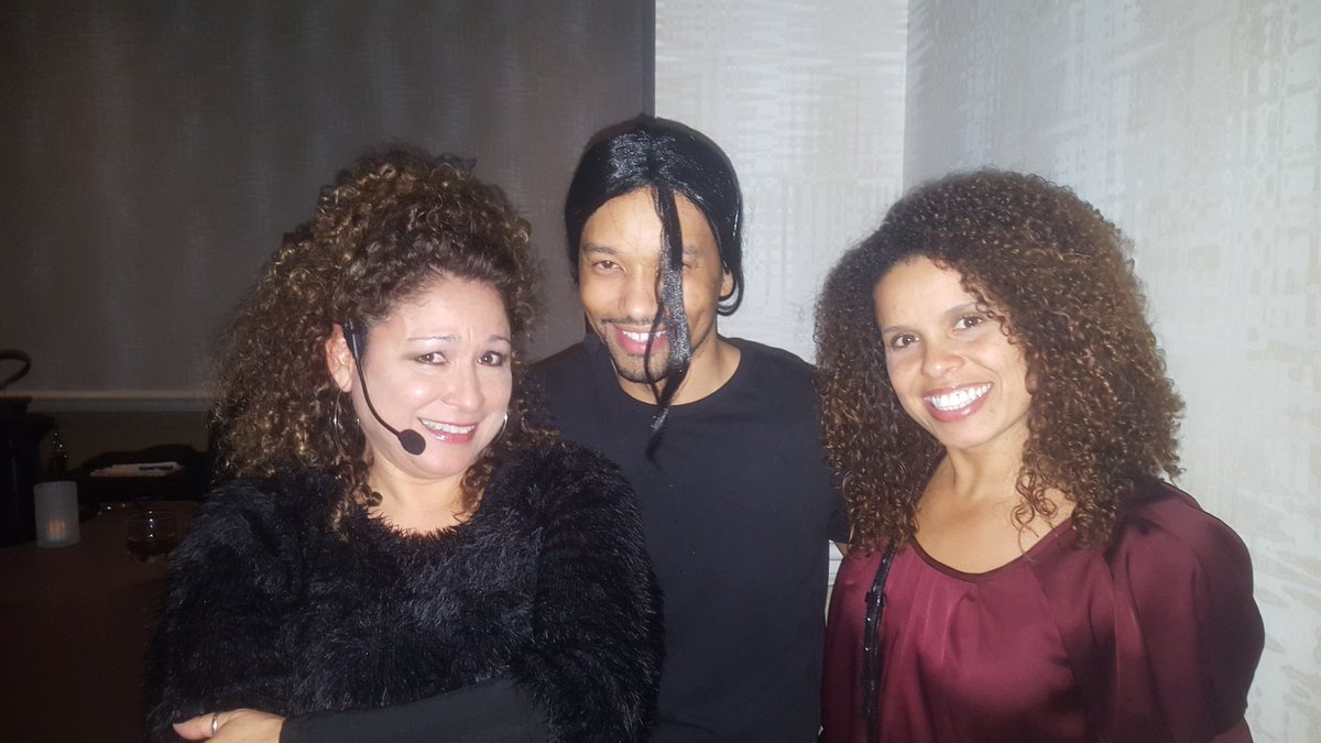 Lisad616's tweet photo. Awesome watching these 2 get into character.  They truly were Janet and Michael Jackson!  #RRLC2016 https://t.co/7b3gUu20YW