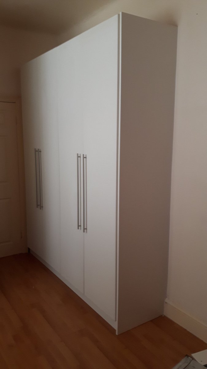 CjlBedr's tweet photo. 1 of our bedroom deals 2 metres of wardrobes supplied and fitted  £650. https://t.co/oNNnMBJqmO