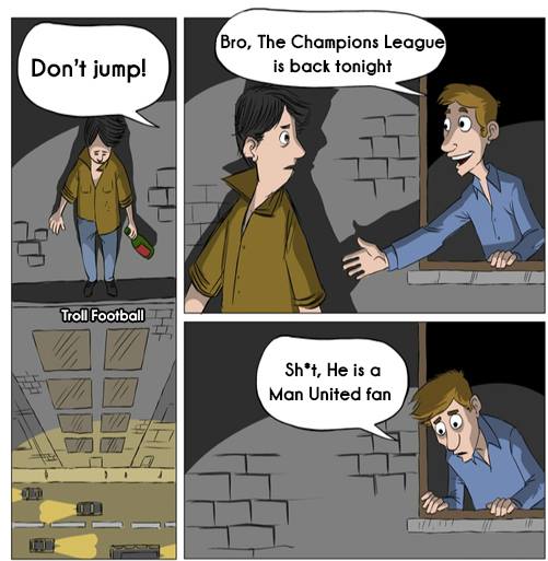 Trolling_FC's tweet photo. Manchester United fans https://t.co/VmvoX0QlDz