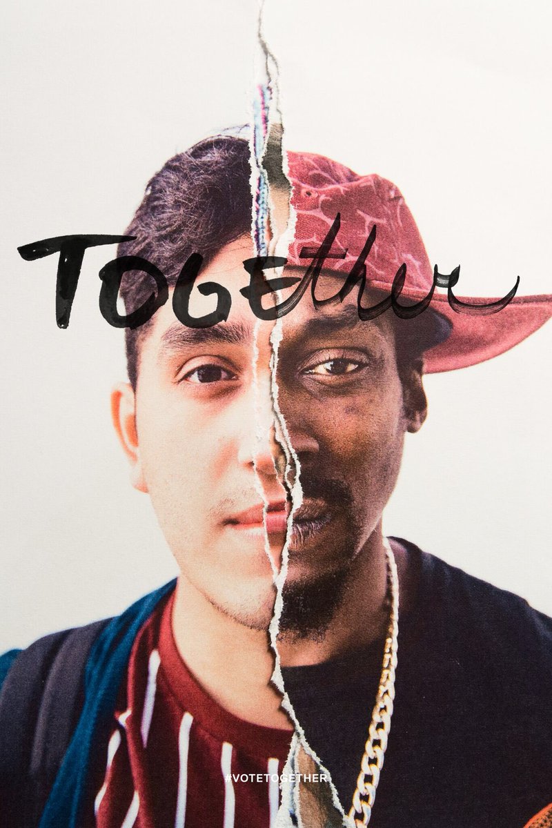 togethervote's tweet photo. The vibration of a generation.
#votetogether https://t.co/XVTpZlyzdn