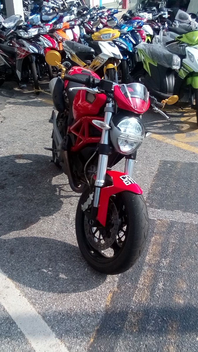 SoonHinCompany's tweet photo. Tq bro for purchase #Ducati #monster795 with us. For more info, pls call 017-9115990 / 017-5136998 / 09-5150998 https://t.co/n8LSndBw3r