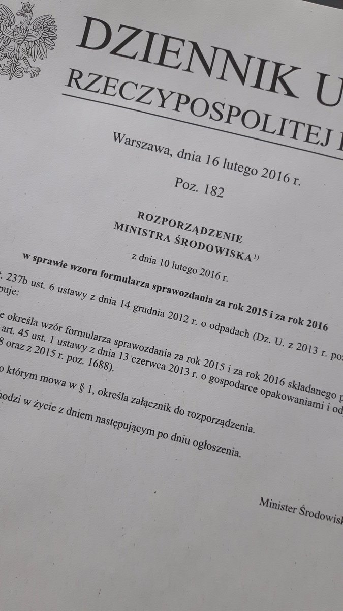 Eko_Cykl's tweet photo. Nowy wzór sprawozdania dotyczącego opakowań wprowadzony!
Co się zmienia? Zobacz:

https://t.co/cPUBGhF2C6 https://t.co/8ofcWImkcI