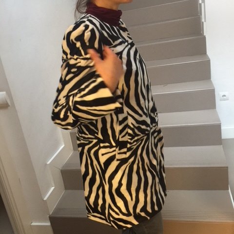 ritaestevez's tweet photo. New #pasionforfashion #zebra #coat. https://t.co/qIz72e55J2