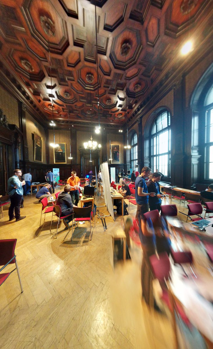 CiroContns's tweet photo. Getting ready to showcase @SlybotsFZ at the #CEGC in Vienna. Nice location, uh? 😍
#CEGC2016 https://t.co/PgFBMIUERx