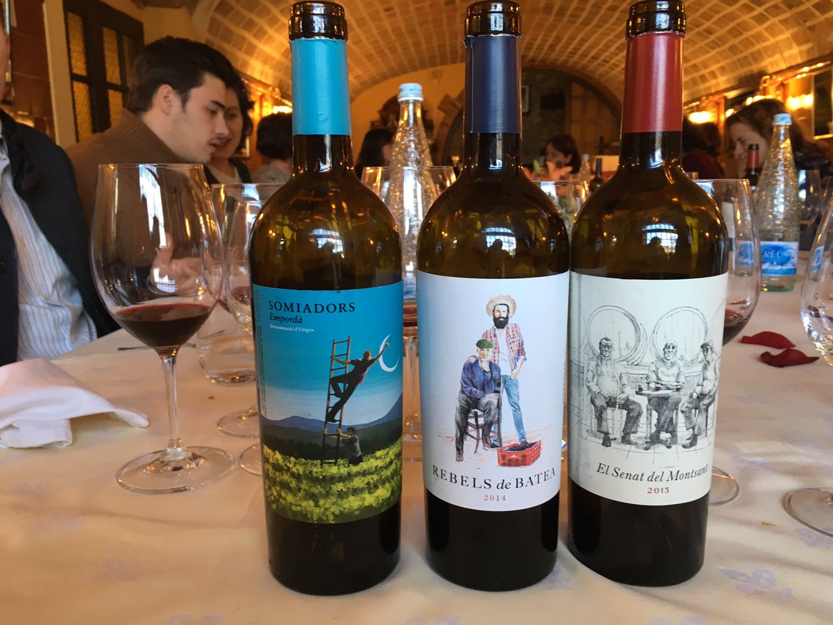 esterbachs's tweet photo. Els negres #7Magnífics q ja coneixem. Avui, l'estrena @DOEmporda a @VADEVI https://t.co/szmt4WUaY5 @bodegastorres https://t.co/x6EzbnsK9I