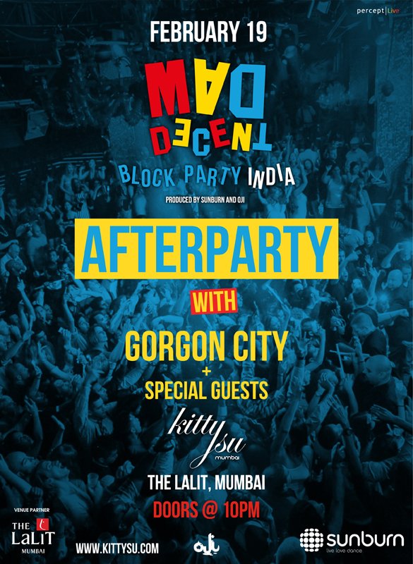 BombilTimes's tweet image. #BombilFriday #MDBPIndia Afterparty at @KittySuIndia post 10pm tomorrow night. @SunburnFestival