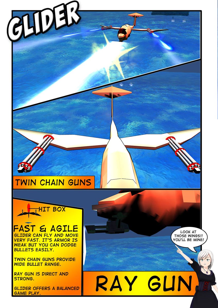 AzmanGames's tweet photo. And this is the second plane, meet the Glider! https://t.co/r9SSEHkNsM