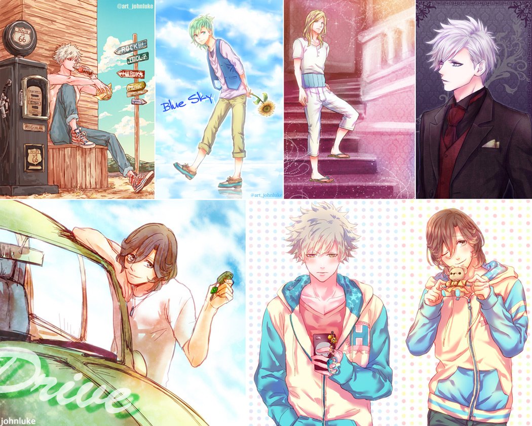 #レイヤーさんにコスプレ化してほしいイラストを絵師が垂れ流す めっちゃ欲張った。もしも部活シリーズはカルナイまとめて見てみたい^^ しゃあなしやってやろってレイヤー様いらっしゃったらお願いします…！(>人<) 
