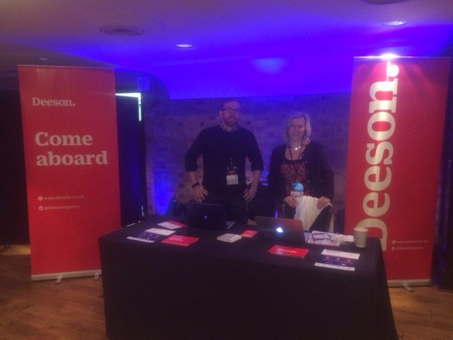 DeesonAgency's tweet photo. Come and say hello at #phpuk16 stand G1. We’re hiring #Symfony, #WordPress, #Laravel and #Drupal https://t.co/qbdMVFeXNu