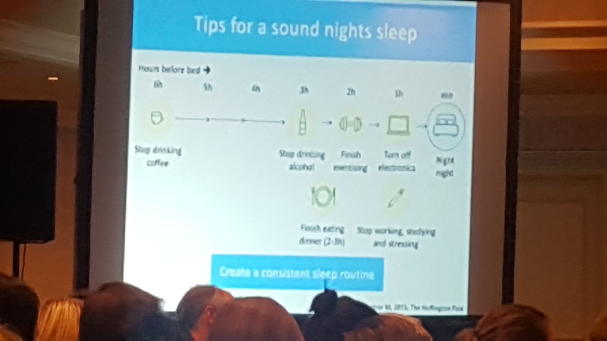 CycleZoneSA's tweet image. Some good tips to get a good night's rest! #FitCon2016