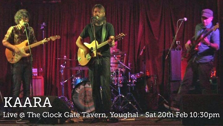 We are playing at the newly opened clock tavern Youghal this sat 20th of February <a href="/ClockGateTavern/">Clock Gate Tavern</a>