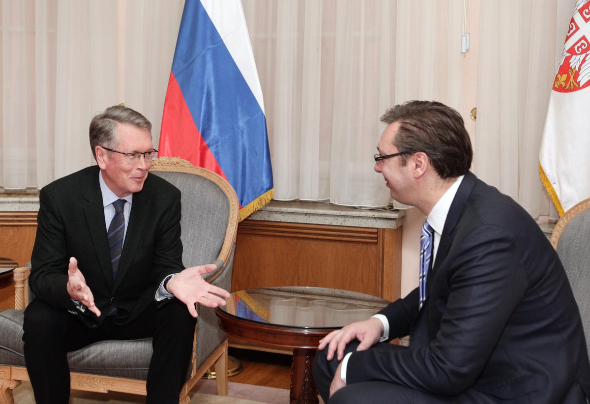 Односи #Srbija и #Rusija на високом нивоу, посета <a href="/MedvedevRussiaE/">Dmitry Medvedev</a> важна је за обе државе. Са амбасадором Чепурином