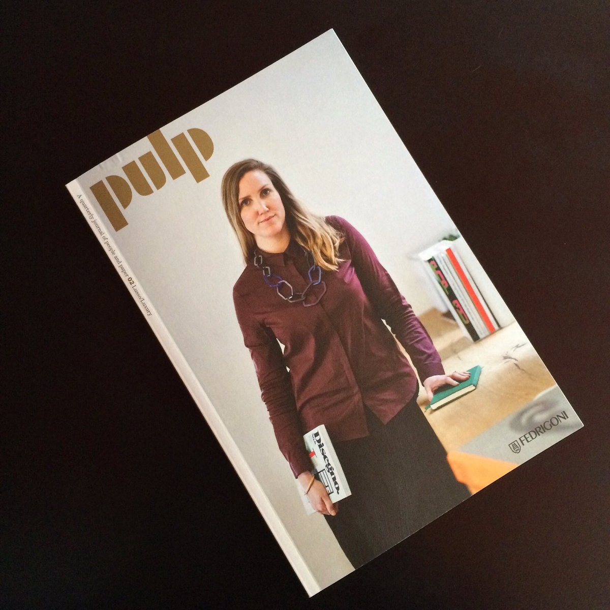 PulpJournal's tweet photo. Cover of #Pulp02 featuring Johanna Agerman Ross. Find out more about Pulp at #MGZN tomorrow in Milan. https://t.co/AA4EnVYhKm