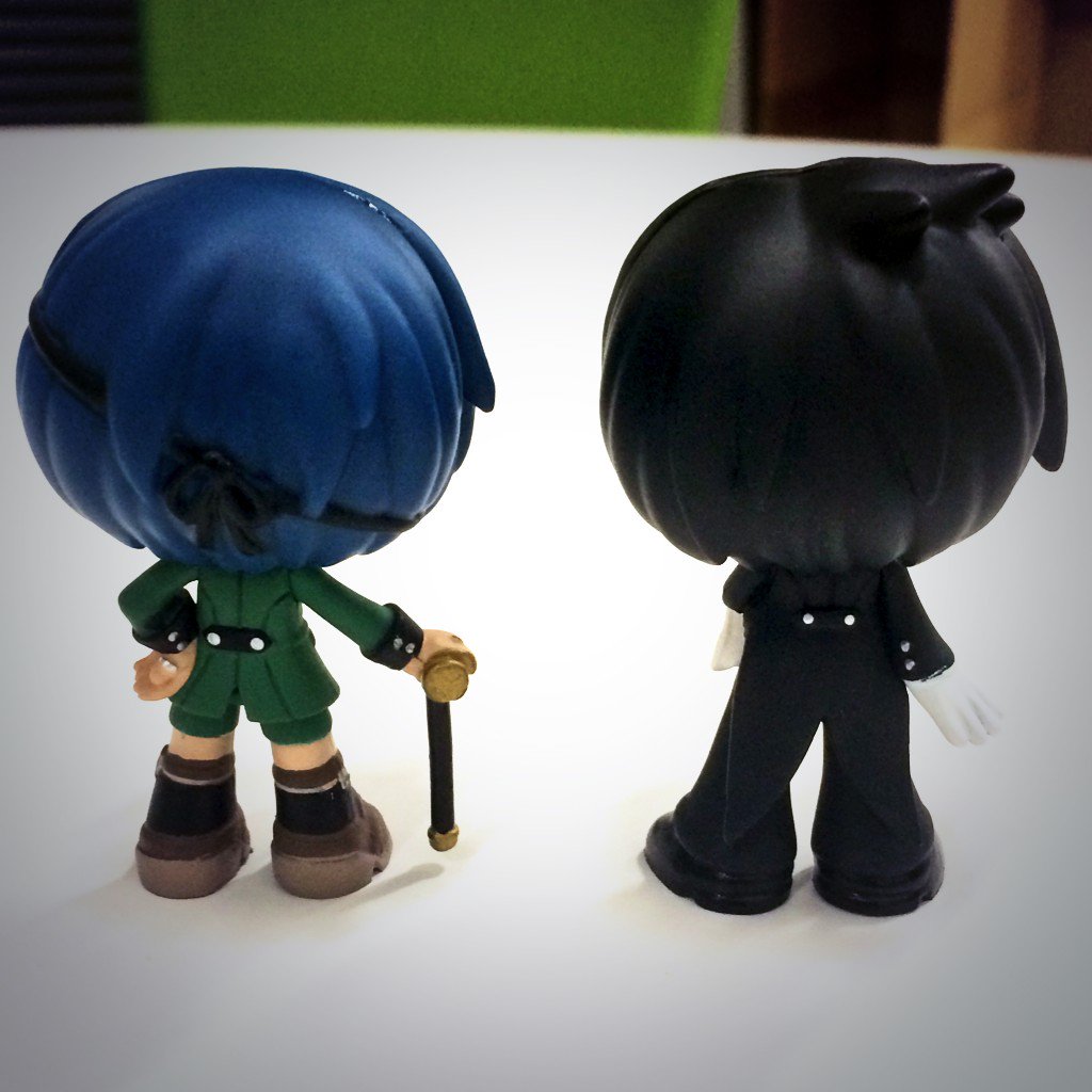 本日の黒執事グッズ オブ米国】フィギュア。FUNKO社製、つぶらな瞳 