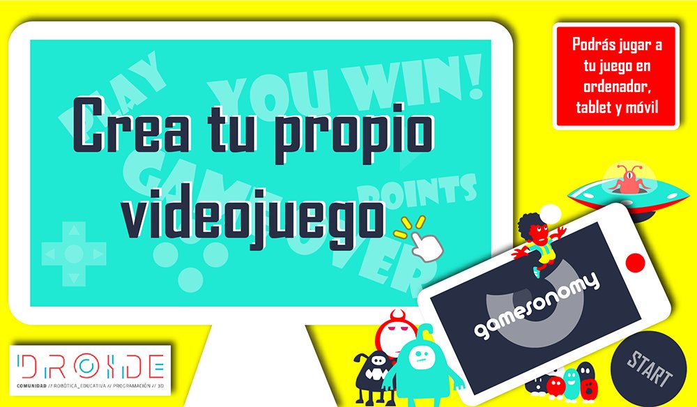 DroideComunidad's tweet photo. ¡¡Este sábado!! Taller de #videojuegos con @gamesonomy ¡¡Una tarde diferente en #Valencia!! https://t.co/gGNlQhTWBD https://t.co/MtXWwWEqjx