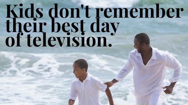 Kids don't remember their best day of television.