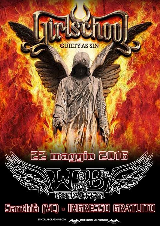 metallus_it's tweet photo. Girlschool: headliner al Wings of Bea 2016 https://t.co/cjb8vfyw2N #girlschool #wingsofbea #metal #festival https://t.co/z7P9utKioT