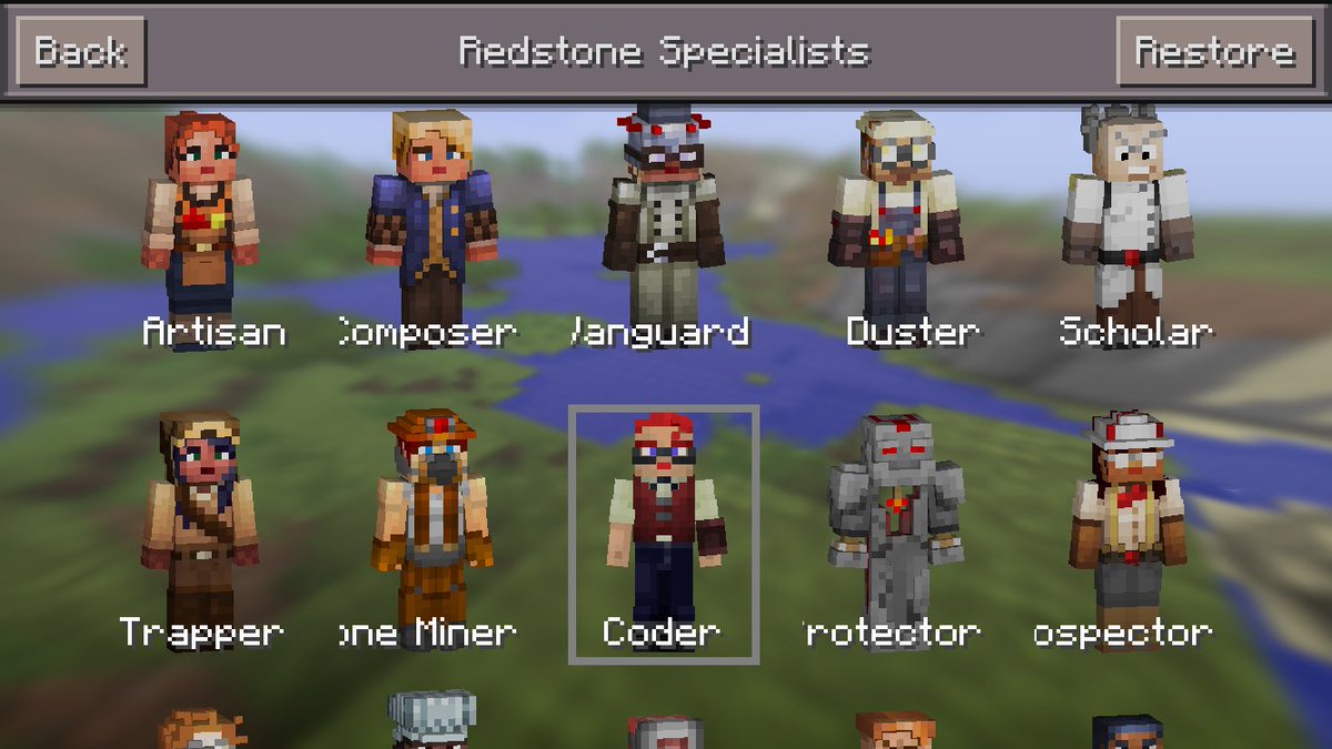 Buy Minecraft Redstone Specialists Skin Pack