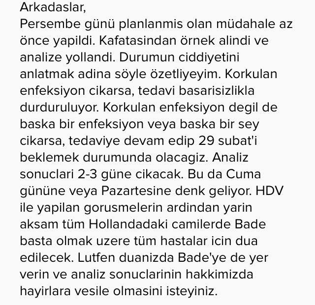 Bade_icin's tweet photo. @MajkaBosnaAnne Bade dua bekliyor #BadeİçinİlikAranıyor #DayanBade https://t.co/6sicmjBMwF