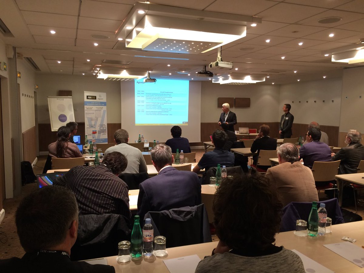 Grazie_ALVES's tweet photo. @ANSYS #SCADE &amp; #ARGOSIM seminar today Paris - A cost effective requirements-based V&amp;V flow https://t.co/owpjL5QOrt https://t.co/N9Spq4kNaE