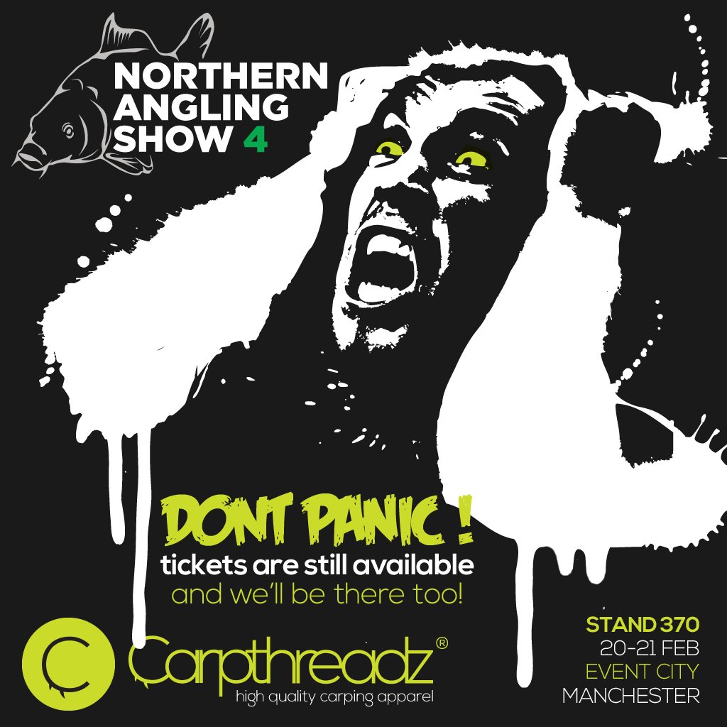carpthreadz's tweet photo. Still time to grab tickets @NAnglingShow We'll be there, special show prices all weekend! #carp #carpfishing #NAS4 https://t.co/IO8arkhAXz