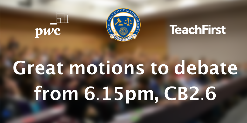 bathdebate's tweet photo. Another of our great weekly meetings tonight, 6.15pm CB 2.6 - See you there @BathSU @BathSUActivity #bathdebates https://t.co/4qnLhQCC6t