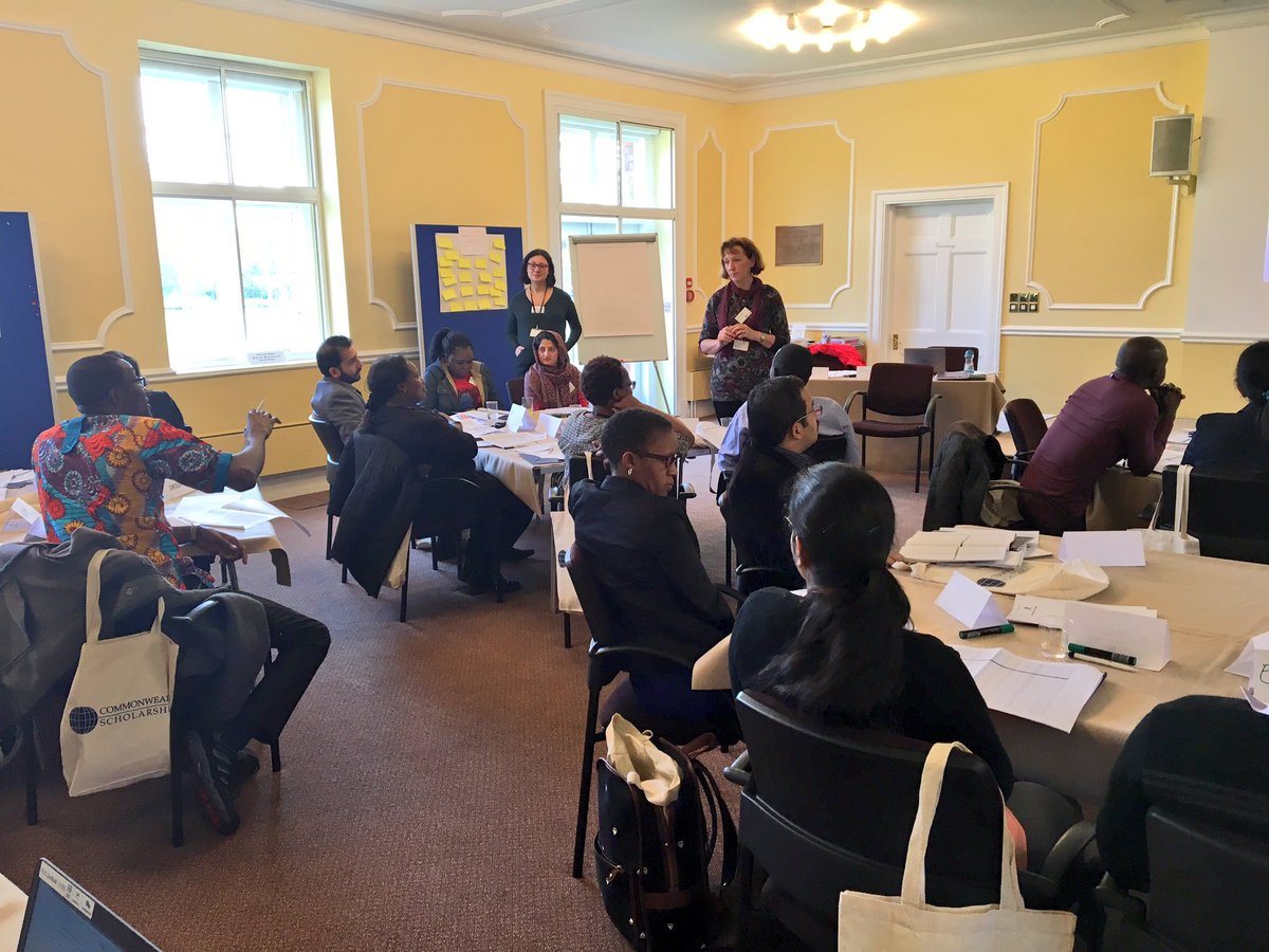 commschols's tweet photo. Commonwealth Scholars considering HDI indicators this morning - do they reflect quality of life? #HDR2015 #CSCDevMod https://t.co/7skvfi4qLr