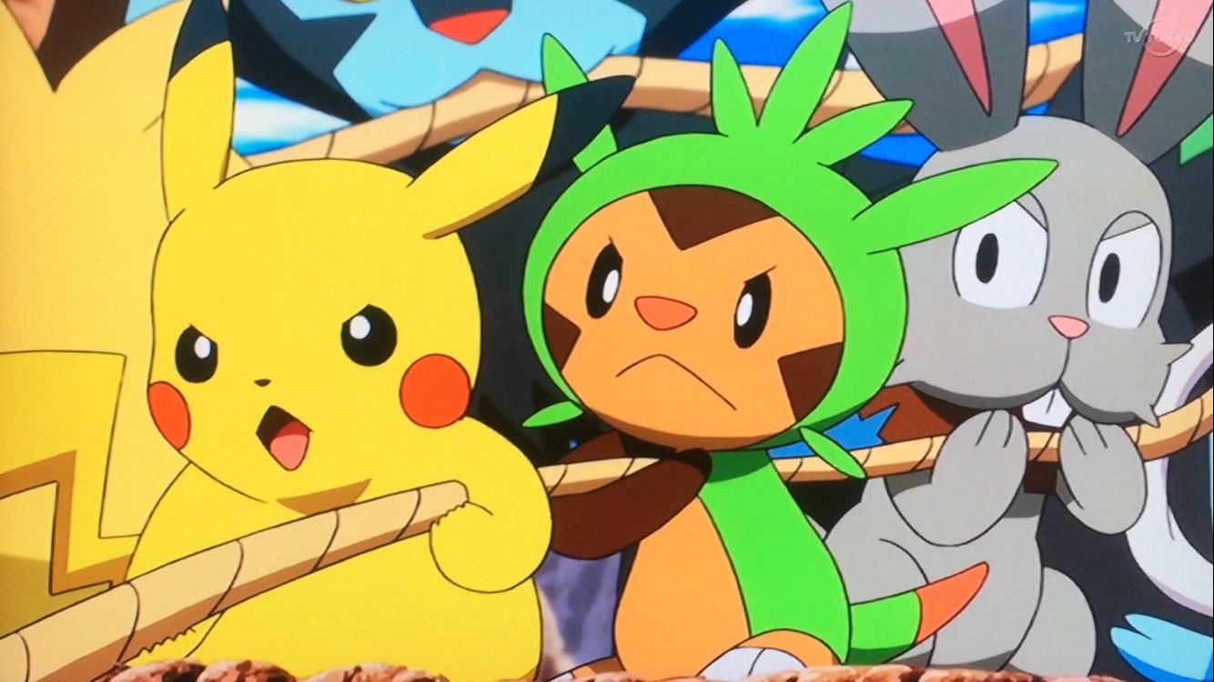 ヒノッチ 綱引きピカチュウ Anipoke T Co 1ojvj92ys4 Twitter