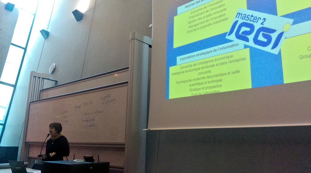 TelecomStE's tweet photo. Des compétences de veille essentielles dans l'entreprise d'aujourd'hui et de demain dans le double master #IEGI https://t.co/5oMJjkVN0l