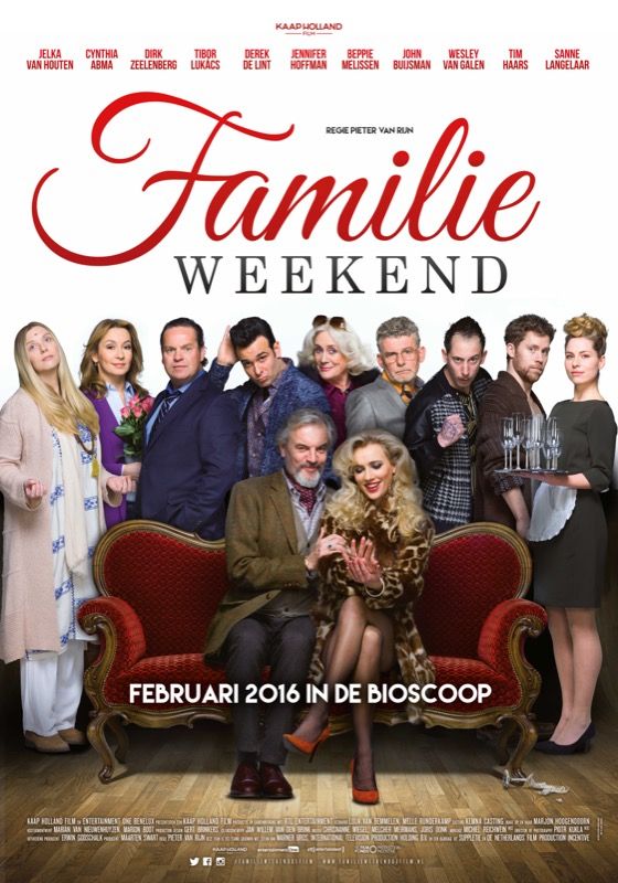 De Nederlandse komedie <a href="/Familieweekend_/">Familieweekend</a> is vanaf vandaag te zien in Gotcha! Cinema. Info: gotcha-cinema.nl