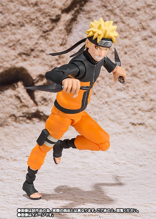 NARUTOなう！】巨大な“螺旋手裏剣”のエフェクトパーツも付属！「S.H.