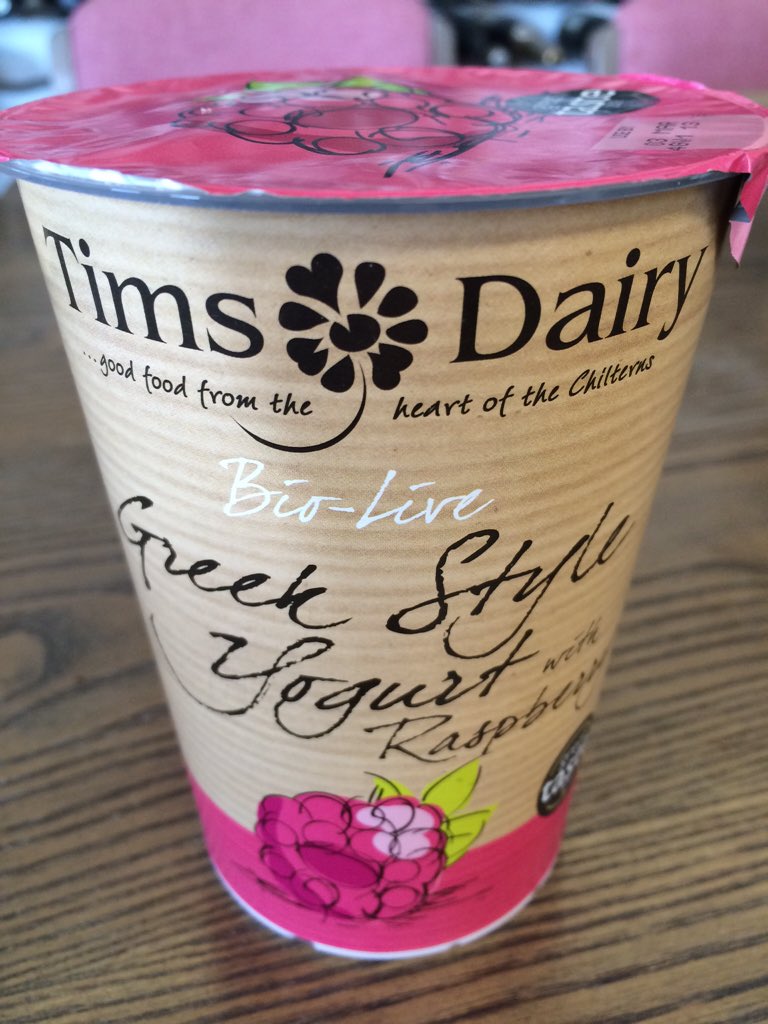 foodshenley's tweet photo. Thank you @timsdairy for all the lovely samples of #greekyogurt #raspberryyoghurt new 450gm size, yum yum! https://t.co/DCoidU6ncP