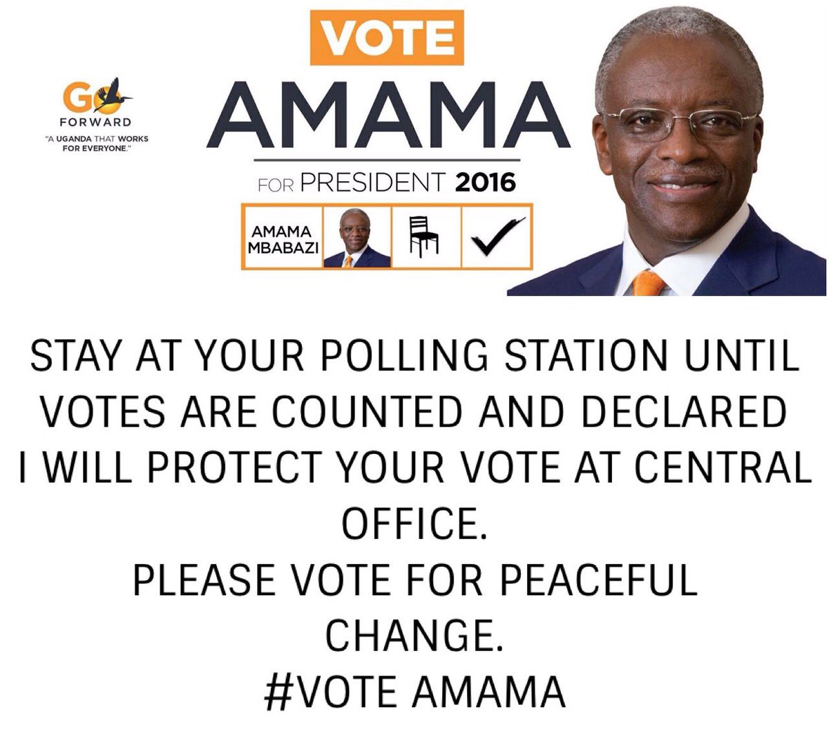 GoForwardUK's tweet photo. You are in our prayers ๐๐พ๐๐พ๐๐พ@AmamaMbabazi #VoteAmama #KiggwaLeero #UgandaDecides @JMNkangi @MaoMbabazi @norbertmao https://t.co/ENb2QS1aJj